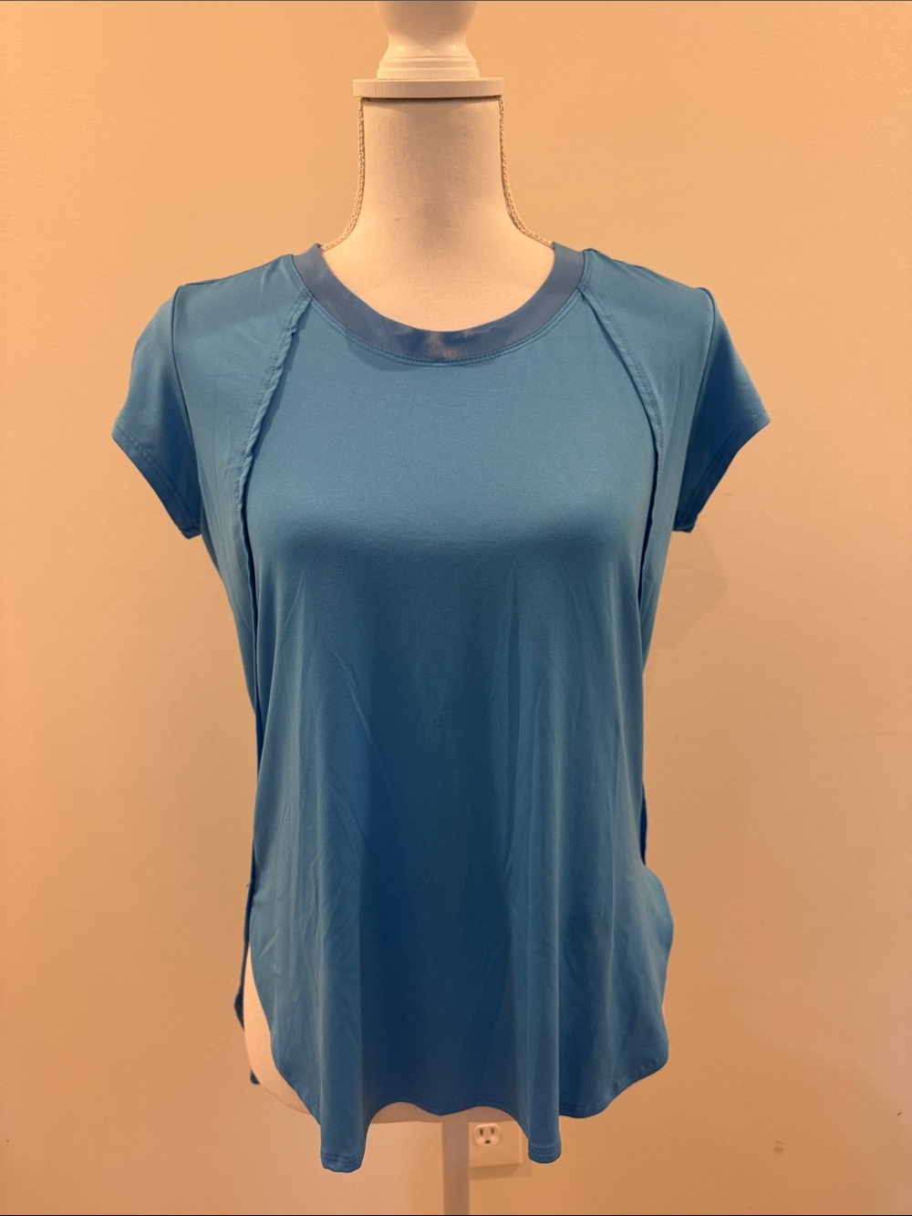 Champion Women's Blue Short Sleeve Performance Tee
